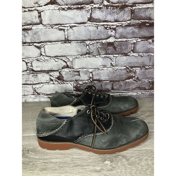 Sperry Top Sider Gray Black Leather Oxfords Lace Up Shoes Men Sz 11.5M US/45EU main image 13